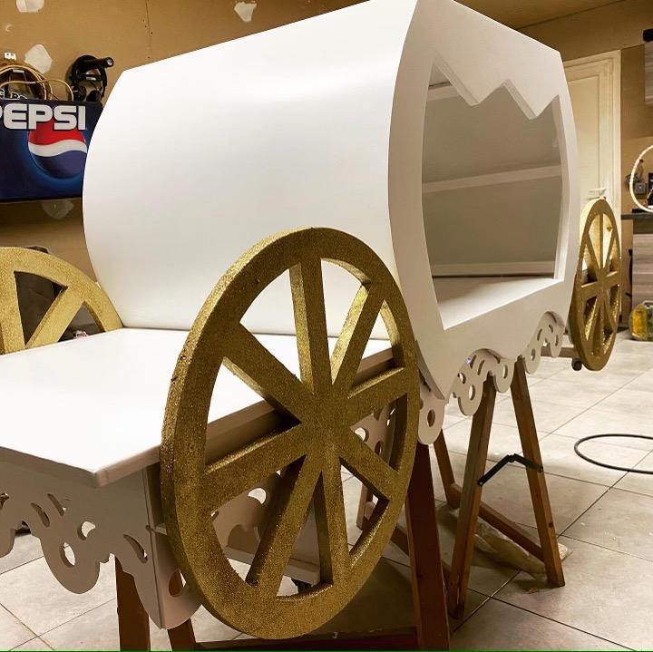 Carrosse présentoirs